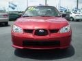 2007 Garnet Red Pearl Subaru Impreza 2.5i Sedan  photo #2