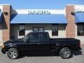 2002 Black Clearcoat Ford Ranger XLT SuperCab  photo #1