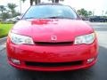 2003 Red Saturn ION 3 Quad Coupe  photo #3