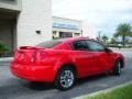 2003 Red Saturn ION 3 Quad Coupe  photo #6