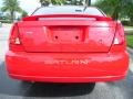 2003 Red Saturn ION 3 Quad Coupe  photo #7