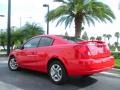 2003 Red Saturn ION 3 Quad Coupe  photo #8