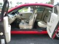 2003 Red Saturn ION 3 Quad Coupe  photo #13