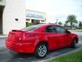 2003 Red Saturn ION 3 Quad Coupe  photo #6