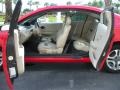 2003 Red Saturn ION 3 Quad Coupe  photo #13