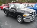 2010 Brilliant Black Crystal Pearl Dodge Ram 1500 ST Regular Cab  photo #3