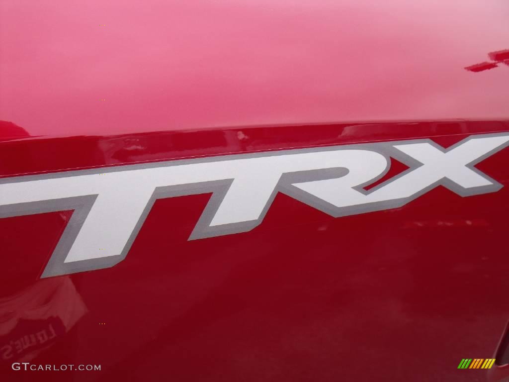 2010 Ram 1500 TRX Crew Cab - Inferno Red Crystal Pearl / Dark Slate/Medium Graystone photo #9