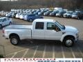 2010 Oxford White Ford F450 Super Duty Lariat Crew Cab 4x4 Dually  photo #5