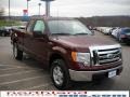 2010 Royal Red Metallic Ford F150 XLT SuperCab 4x4  photo #4