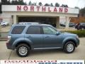 Steel Blue Metallic 2010 Mercury Mariner I4 Premier 4WD