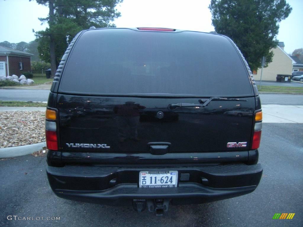 2004 Yukon XL Denali AWD - Onyx Black / Sandstone photo #5