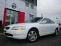 2000 Taffeta White Honda Accord EX V6 Coupe  photo #1
