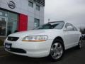 2000 Taffeta White Honda Accord EX V6 Coupe  photo #4