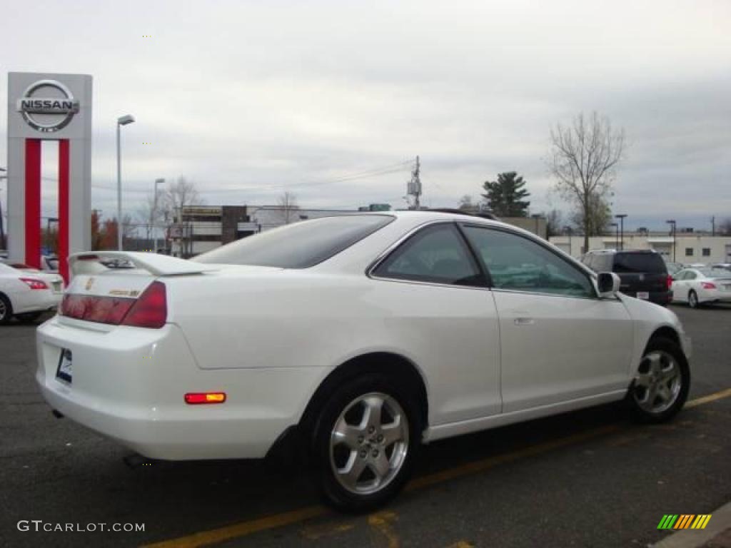 2000 Accord EX V6 Coupe - Taffeta White / Ivory photo #11