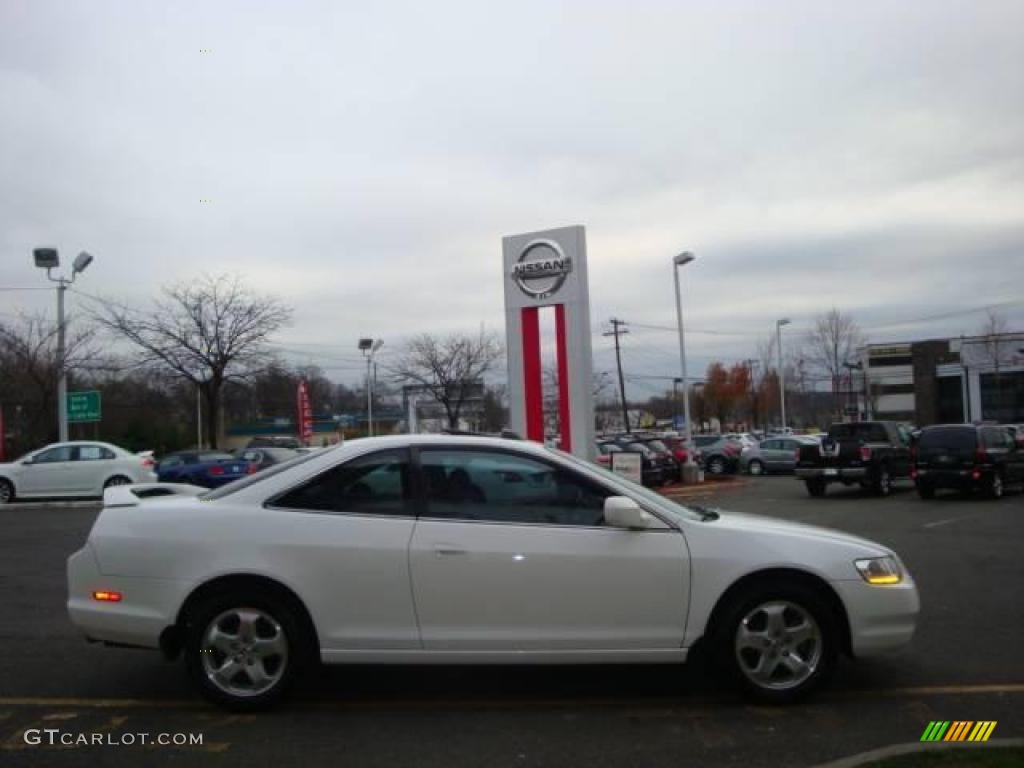2000 Accord EX V6 Coupe - Taffeta White / Ivory photo #12