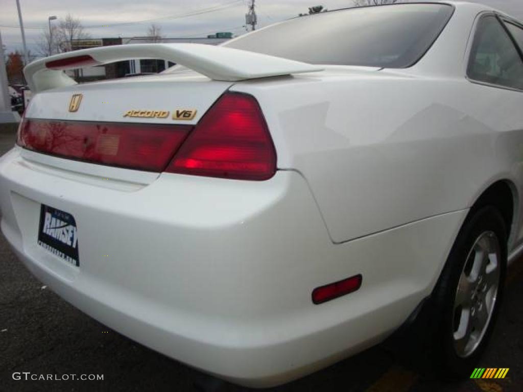 2000 Accord EX V6 Coupe - Taffeta White / Ivory photo #22