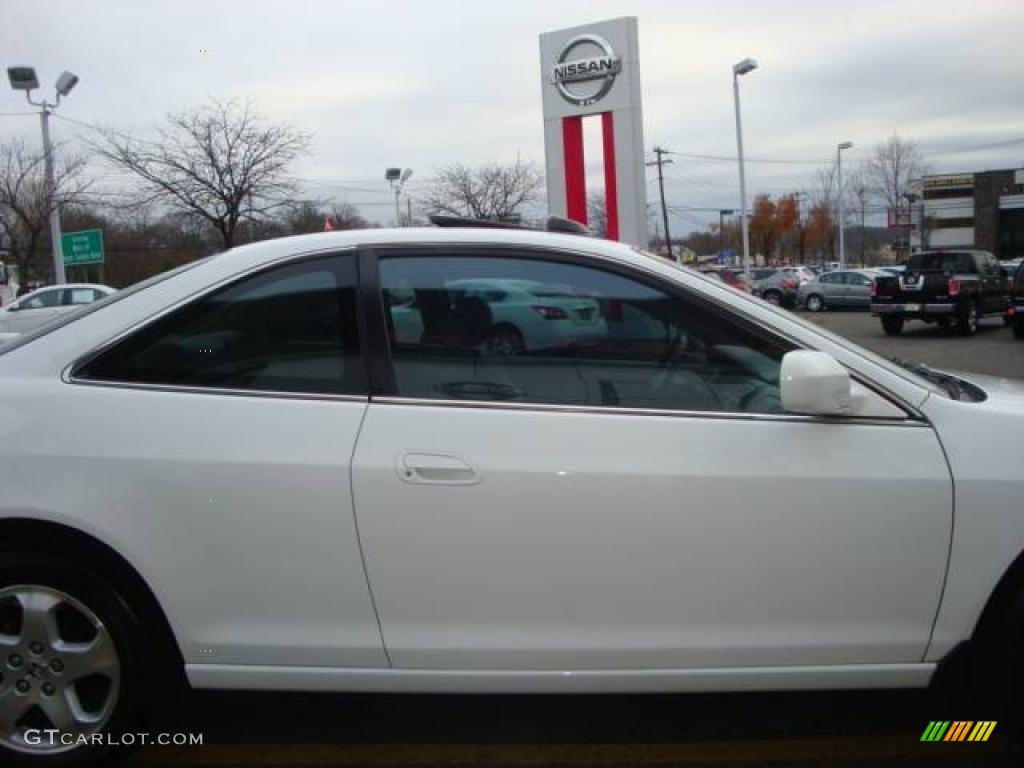 2000 Accord EX V6 Coupe - Taffeta White / Ivory photo #23
