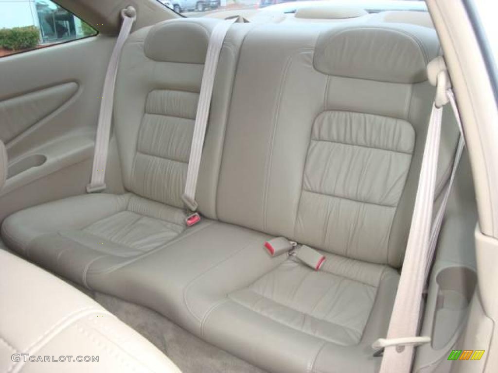 2000 Accord EX V6 Coupe - Taffeta White / Ivory photo #42