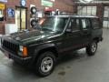 1996 Moss Green Pearl Jeep Cherokee Sport 4WD  photo #6