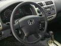 2001 Nighthawk Black Pearl Honda Civic EX Sedan  photo #17