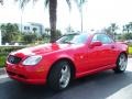 1999 Magma Red Mercedes-Benz SLK 230 Kompressor Roadster  photo #2