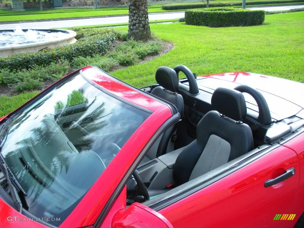 1999 SLK 230 Kompressor Roadster - Magma Red / Oyster photo #9