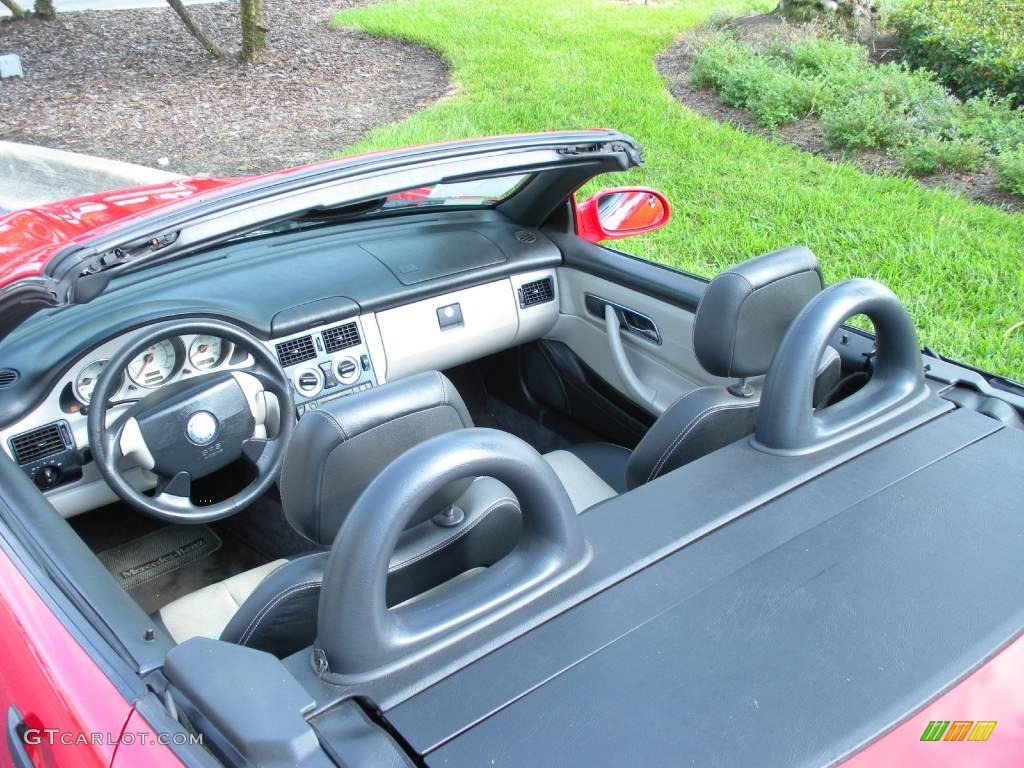 1999 SLK 230 Kompressor Roadster - Magma Red / Oyster photo #10