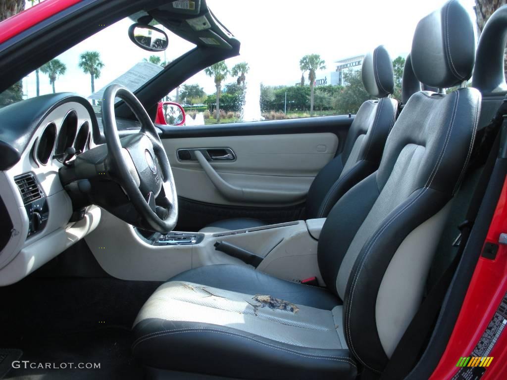 1999 SLK 230 Kompressor Roadster - Magma Red / Oyster photo #17