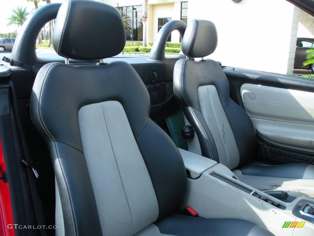 1999 SLK 230 Kompressor Roadster - Magma Red / Oyster photo #20