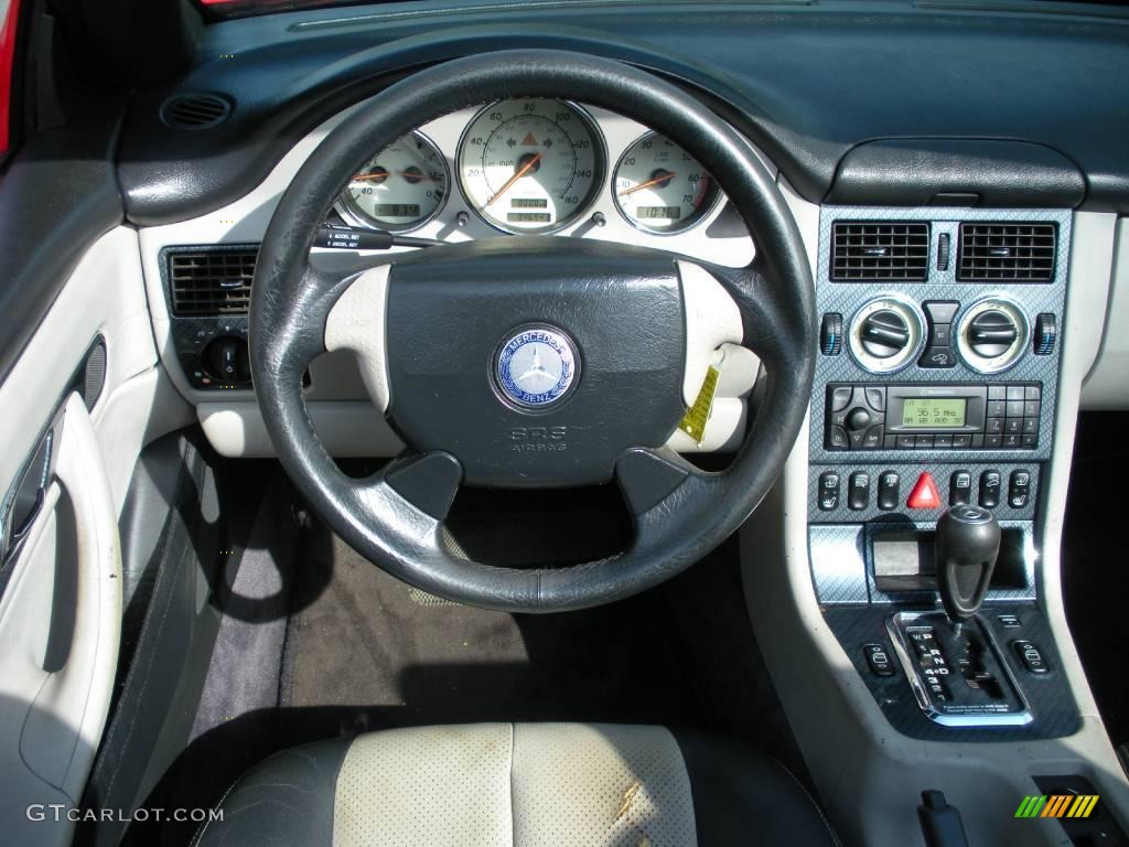 1999 SLK 230 Kompressor Roadster - Magma Red / Oyster photo #22