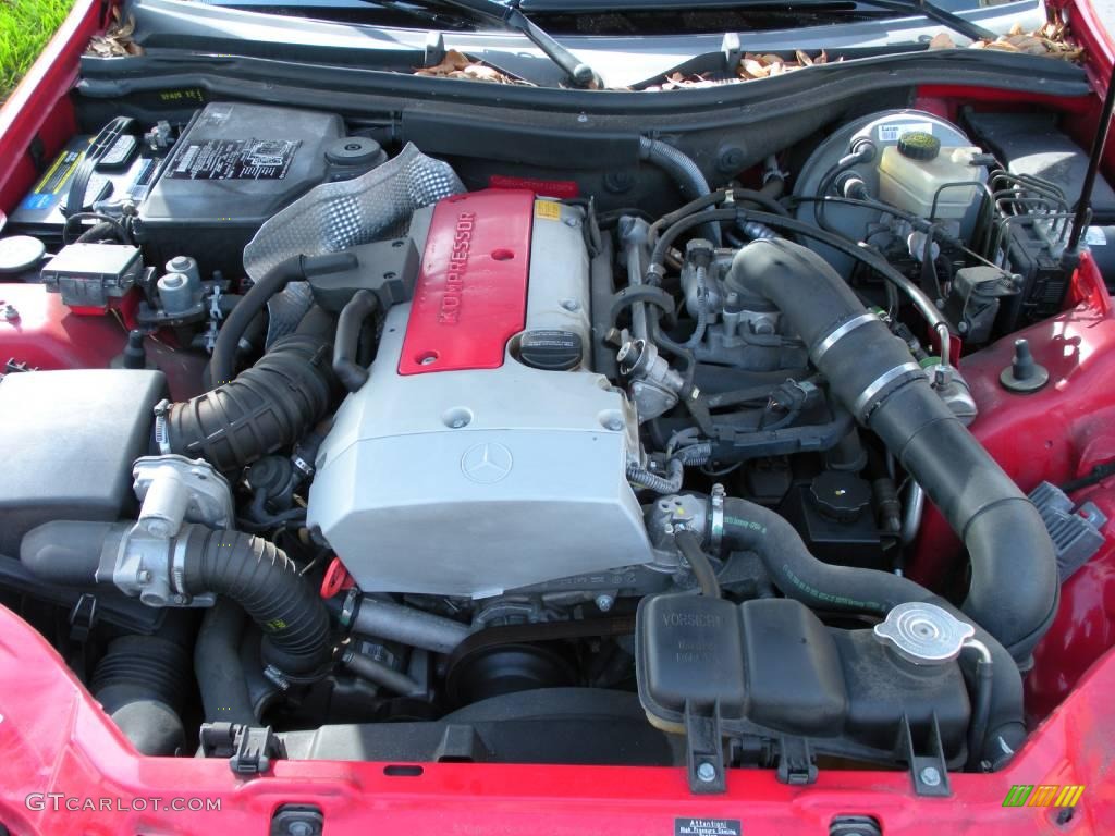 1999 SLK 230 Kompressor Roadster - Magma Red / Oyster photo #28