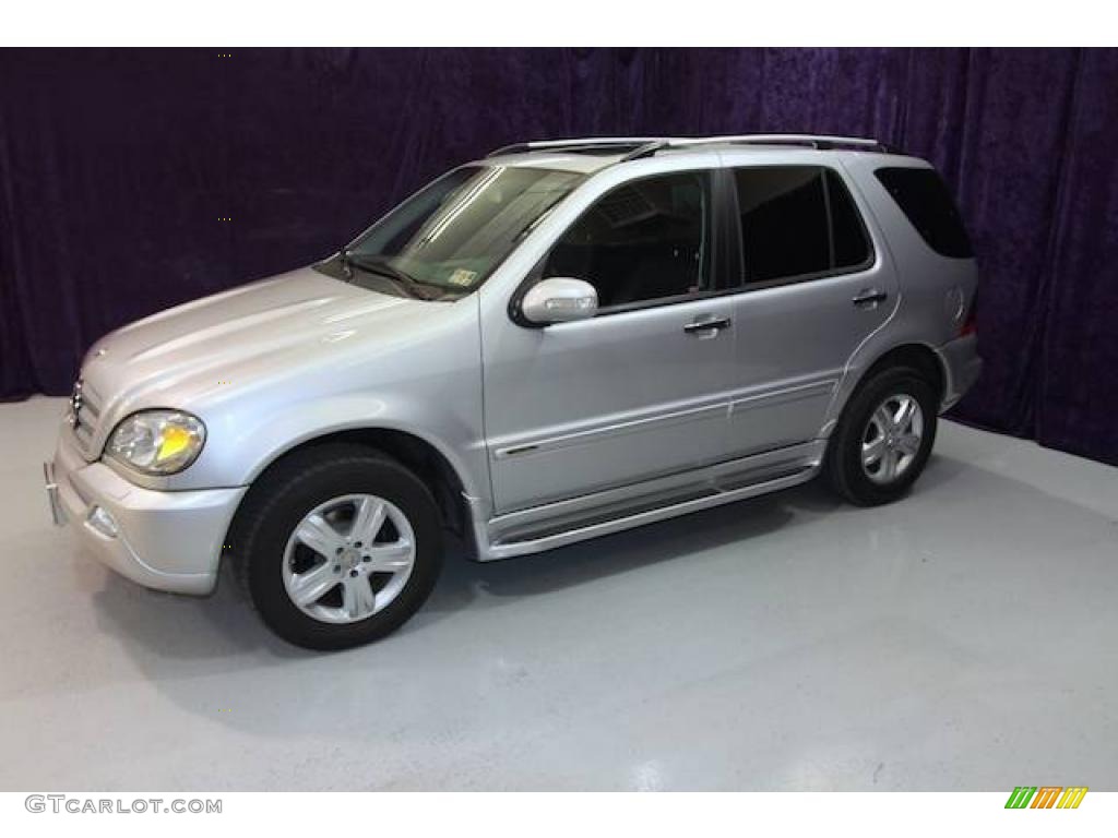 2005 ML 350 4Matic - Brilliant Silver Metallic / Charcoal photo #23