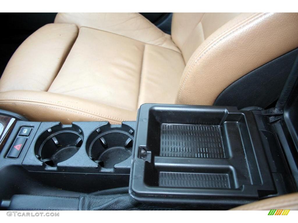 2003 3 Series 325i Sedan - Jet Black / Natural Brown photo #52