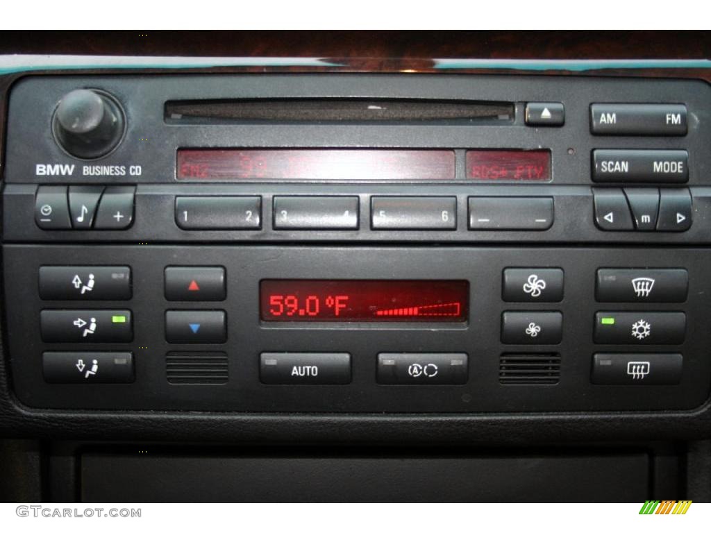 2003 3 Series 325i Sedan - Jet Black / Natural Brown photo #60