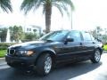 2003 Jet Black BMW 3 Series 325i Sedan  photo #2