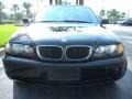 2003 Jet Black BMW 3 Series 325i Sedan  photo #3