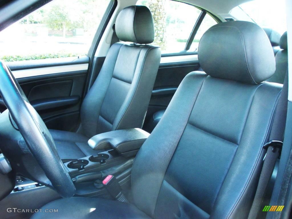 2003 3 Series 325i Sedan - Jet Black / Black photo #12