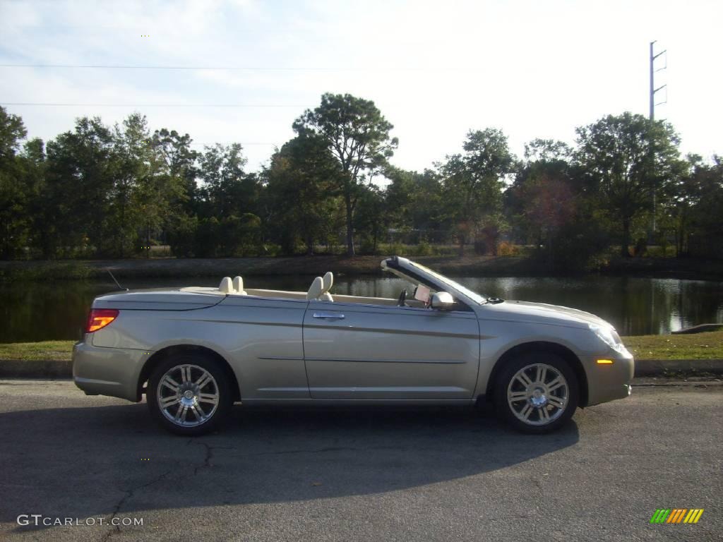 2008 Sebring Limited Convertible - Light Sandstone Metallic / Dark Khaki/Light Graystone photo #1