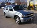 2006 Silver Blue Metallic Chevrolet TrailBlazer LS 4x4  photo #2