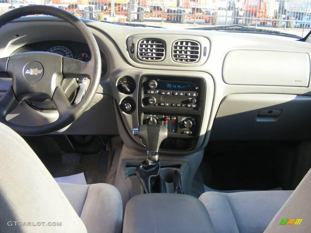 2006 TrailBlazer LS 4x4 - Silver Blue Metallic / Light Gray photo #10