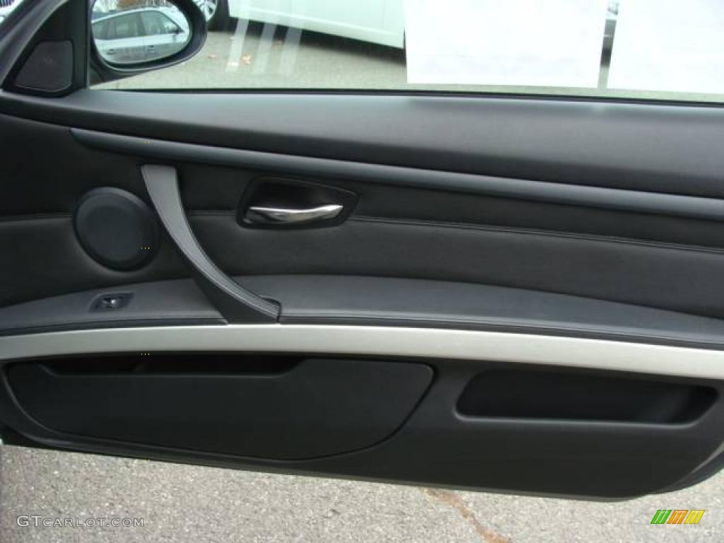 2007 3 Series 328xi Coupe - Space Gray Metallic / Black photo #19