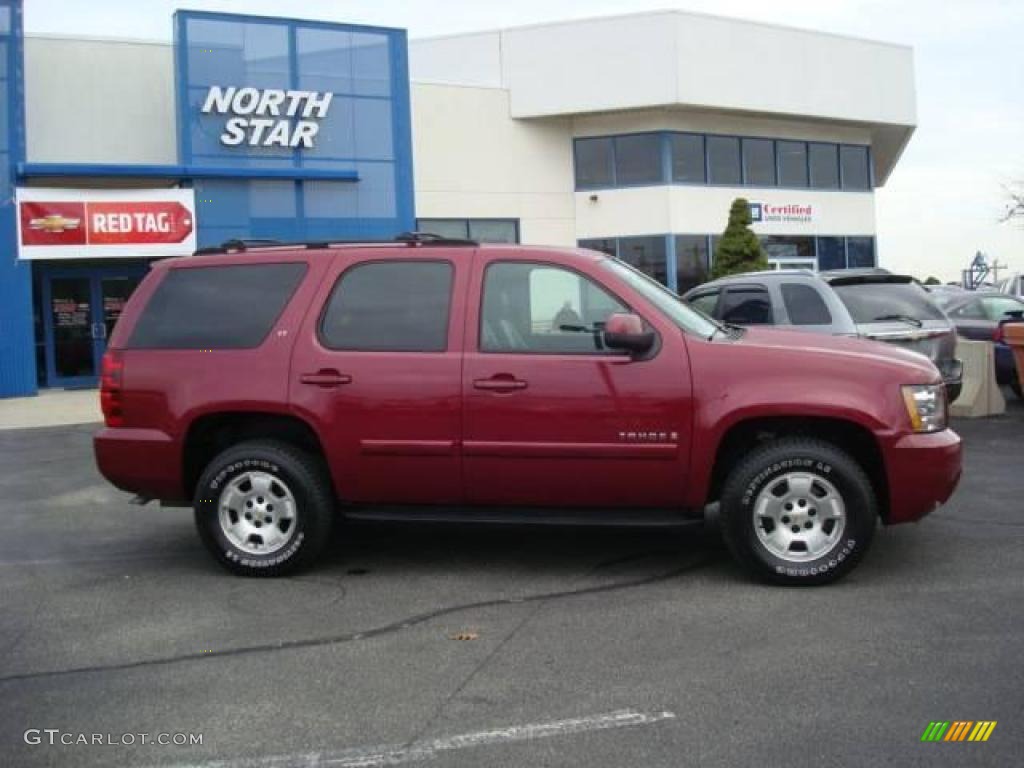 2007 Tahoe LT 4x4 - Sport Red Metallic / Ebony photo #2