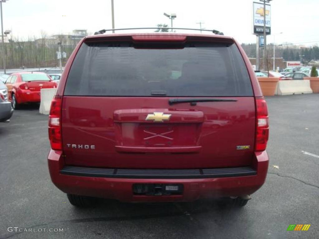 2007 Tahoe LT 4x4 - Sport Red Metallic / Ebony photo #4