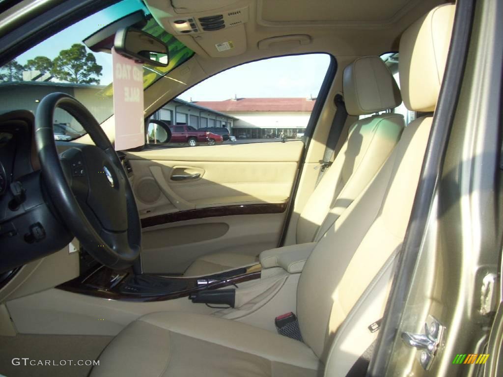 2007 3 Series 328i Sedan - Platinum Bronze Metallic / Beige photo #8