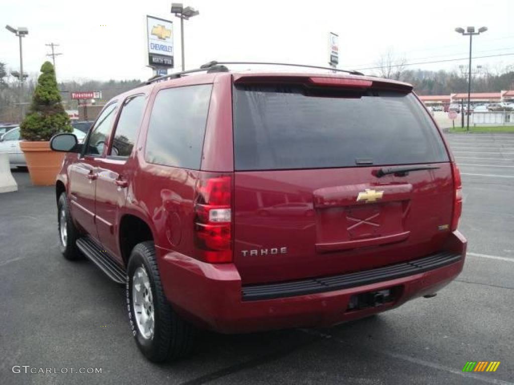 2007 Tahoe LT 4x4 - Sport Red Metallic / Ebony photo #5