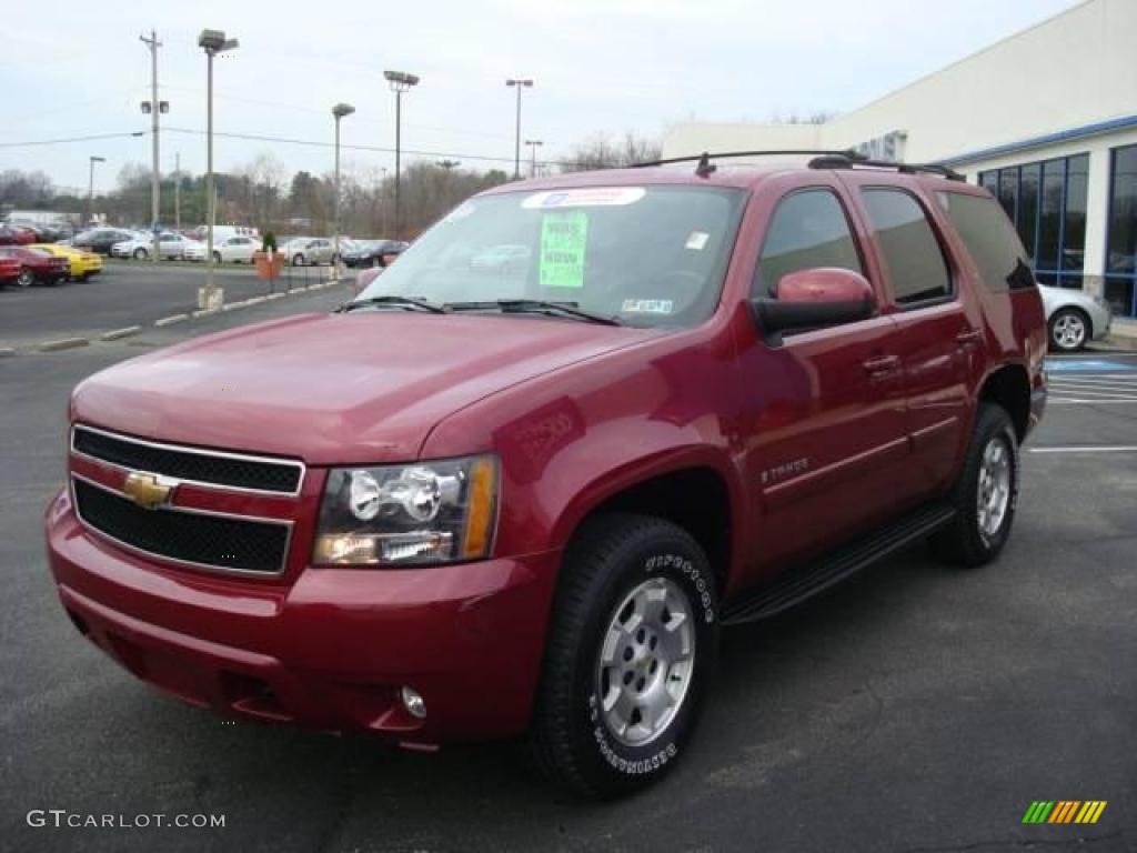2007 Tahoe LT 4x4 - Sport Red Metallic / Ebony photo #7