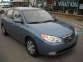 2007 Seattle Light Blue Hyundai Elantra GLS Sedan  photo #1