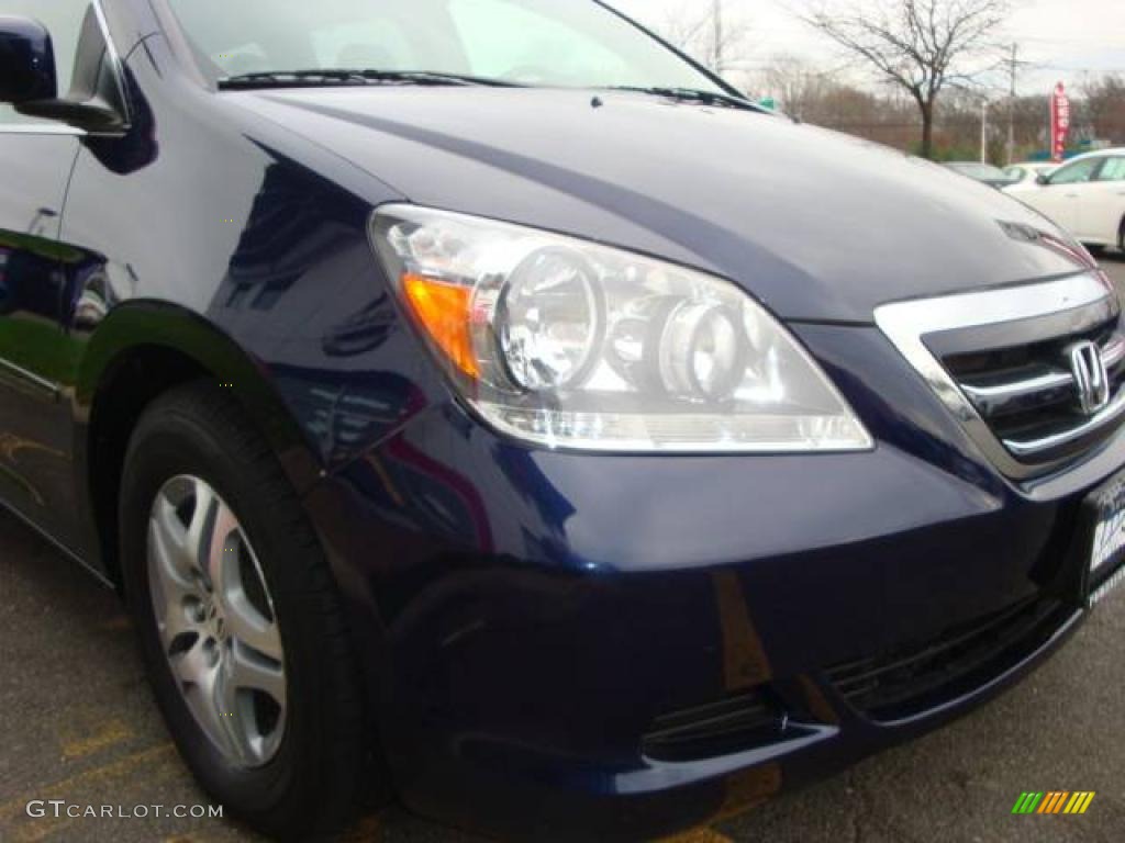 2006 Odyssey EX-L - Midnight Blue Pearl / Black photo #23