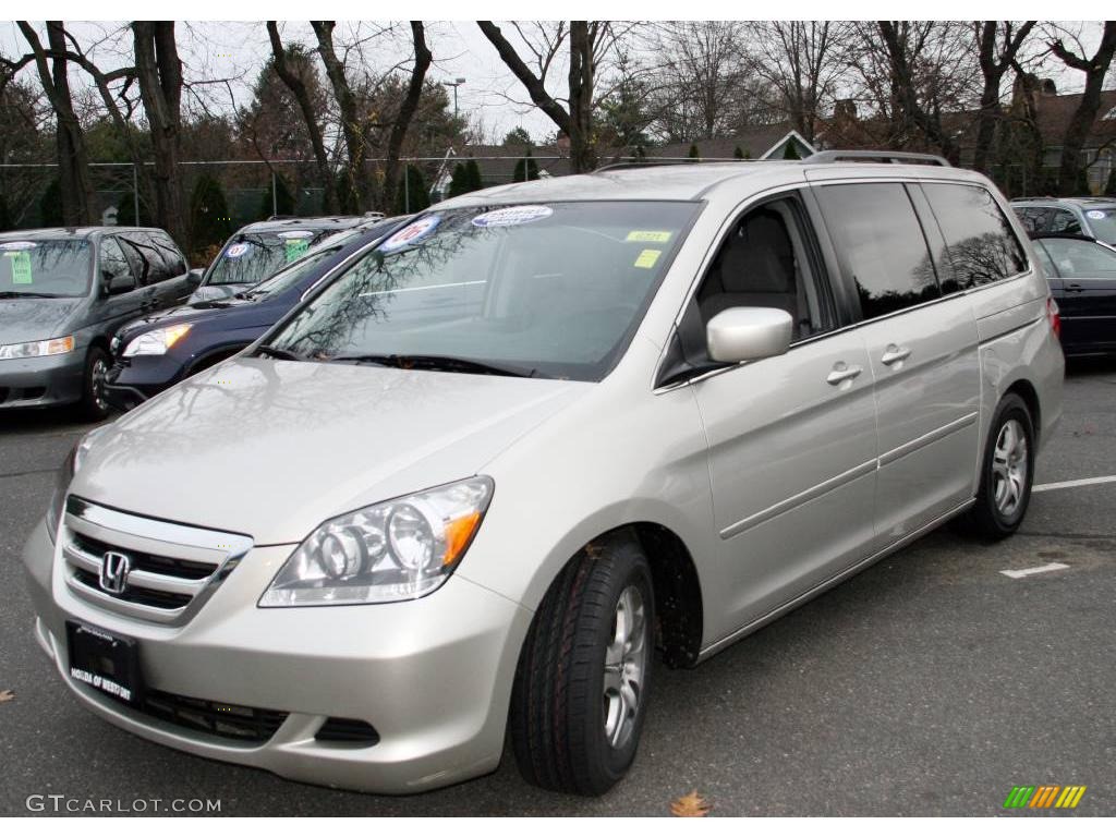 2006 Odyssey EX - Silver Pearl Metallic / Gray photo #1