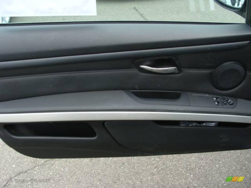 2007 3 Series 335i Coupe - Space Gray Metallic / Black photo #9